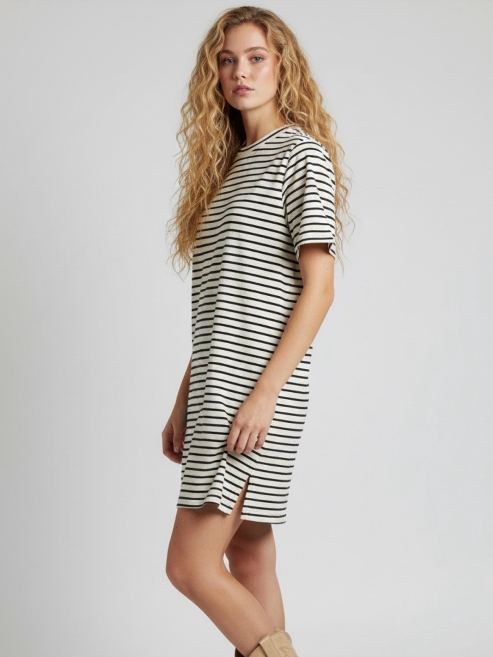 Buffalo David Bitton ladies striped T-shirt dress